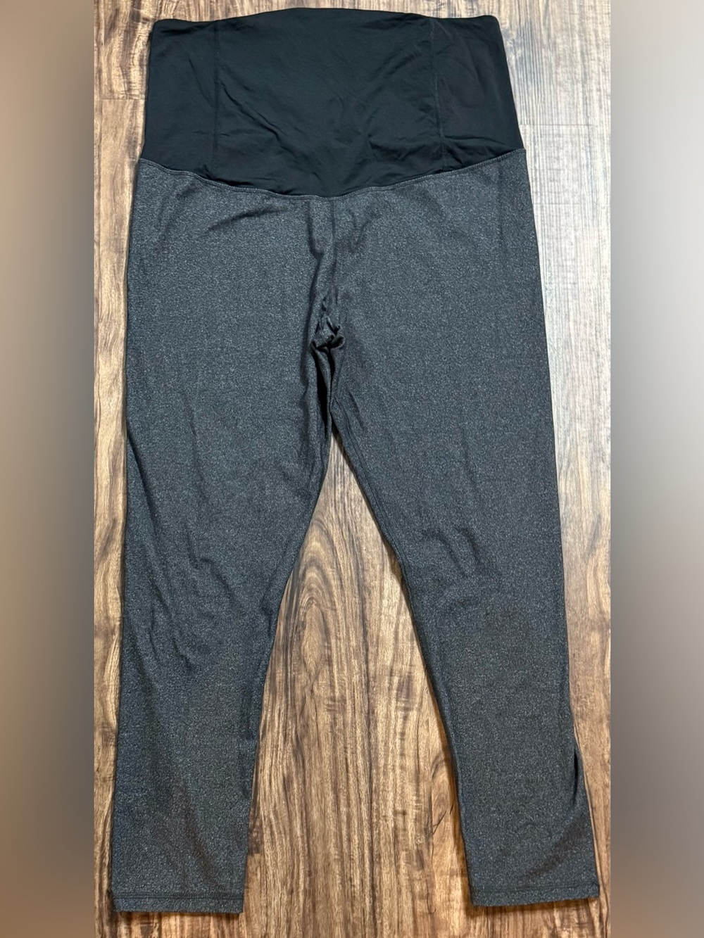 Isabel Maternity by Ingrid & Isabel Charcoal Gray Maternity Leggings XXL